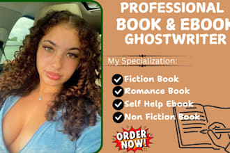 be self help ebook writer, non fiction ghostwriter, fiction ebook ghostwriter