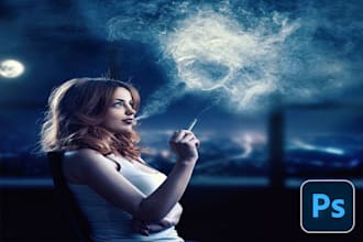 do photoshop editing, retouching, photo manipulation, face swap, image resizing