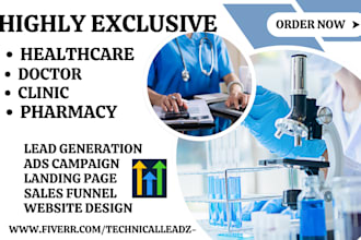 generate hot healthcare leads doctor clinic medical drug medicine pharmacy leads