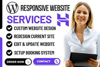 design wordpress website stralio german site, ai chatbot site, customer services