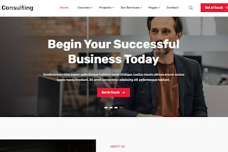 design life coaching consultant business wordpress website