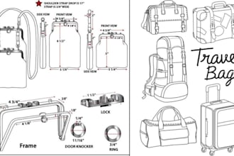 design bag tech pack fashion hand bag bag design travel bag wallet and suitcase