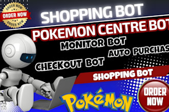 create carting bot shopping automatic purchase bot checkout pokemon bot ebay bot