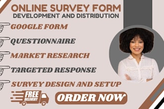 fill online survey form via google form, jotform and survey form filling