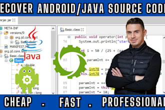 decompile obfuscation android source code, jar class file to source code