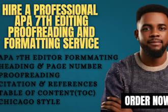 format your ebook academic paper apa 7th chicago style citations reference