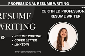 write professional resume,cv,optimize linkedin profile
