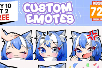unique twitch and kick overlays, logo, animated emotes, banners stream package