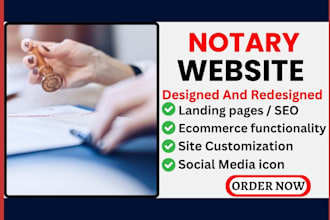 design attorney lawyer legal law firm services notary business wordpress website
