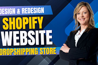 set up shopify store design shopify dropshipping store redesign shopify website