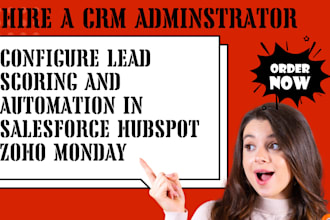 configure lead scoring and automation in salesforce   hubspot zoho monday
