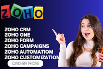 customize zoho CRM  zoho recruits campaigns zoho automations form integration
