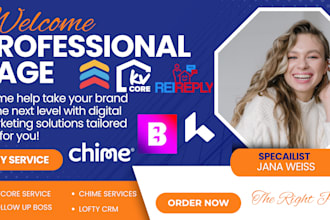 kvcore automation follow up boss idx website lofty CRM boldtrail chime rei reply