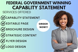 design an effective government capability statement and capability statement