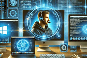 assist, repair, fix windows, mac, computer, laptop and pc optimization remotely