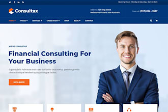 build a credit repair, mca, and accounting website that converts
