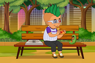 create 2d animated video 2d music video anime recap 2d anime cartoon animation