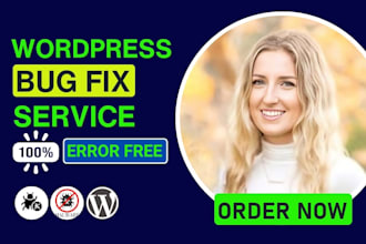 fix wordpress issues, wordpress bug fix, woocommerce fix, and malware removal