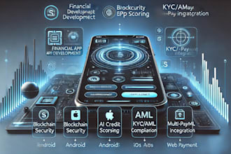 build a secure loan  lending app with kyc and blockchain