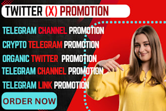 grow crypto twitter x marketing, crypto telegram promotion, telegram subscriber