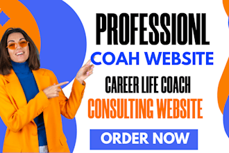 redesign coach education website business coach life coach career coach website