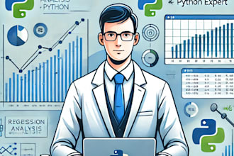perform linear multiple, logistic, and advanced regression analysis using python