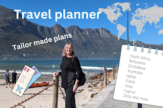 research and plan a custom travel itinerary for you