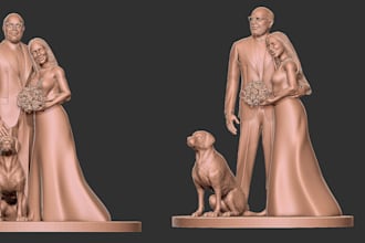 do 3d printing miniature model