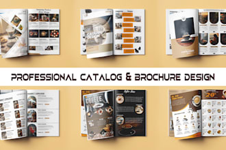 design modern product catalog and lookbook