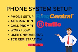 setup grasshopper aircall ringcentral twilio openphone tcr 8x8 3cx registration