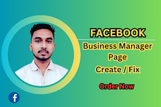 create fresh facebook business manager and fix ad account