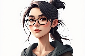 draw avatar cartoon caricature for your profile picture