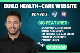 do healthcare website design, medical website, dental, cannabis, doctor website