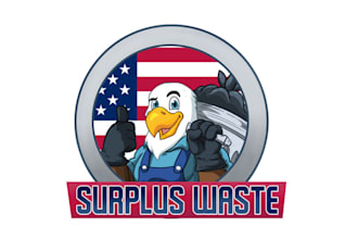 make great superior artwork logo for waste disposal company