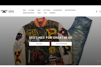 design clothing website clothing shopify store clothing brand website