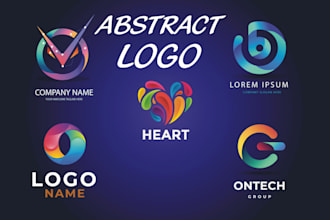 design minimalist or abstract logo