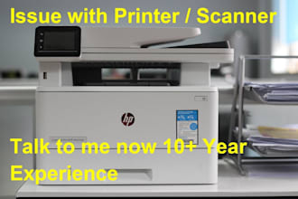 repair and fix printer scanner problems
