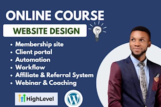 do gohighlevel course funnel automate online sales membership site client portal
