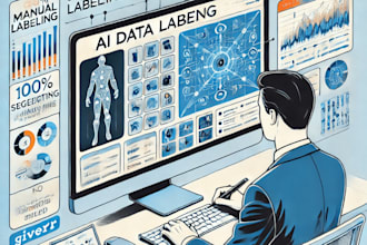 make a data annotation for ai training, base on data you give