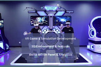 create custom VR game training simulation oculus quest pc in unity unreal engine
