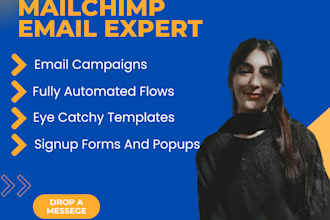 create engaging signup, pop ups,mailchimp, contact forms