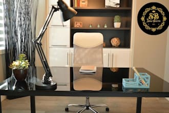 create a google meet and zoom office background