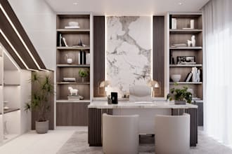 create photorealistic 3d render for your office