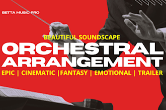 compose, arrange, orchestrate, orchestral music with HQ