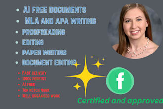 write original content without ai in your document