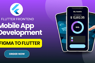 flutter front end developer, convert figma to flutter ui