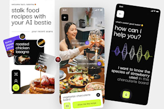 develop ios android food scanning nutrient calorie tracker app weight loss app