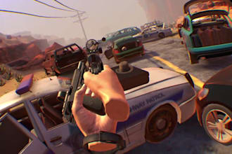 create and design 3d VR, zombie, horror, action game for you