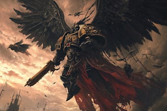 draw your favorite warhammer character