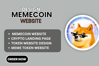 build wix website design crypto memecoin wix website redesign nft solana token
